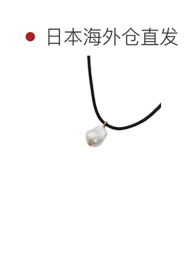日本直邮MARIHA 女士 月之梦银925镀K18金长款皮革项链 160226200