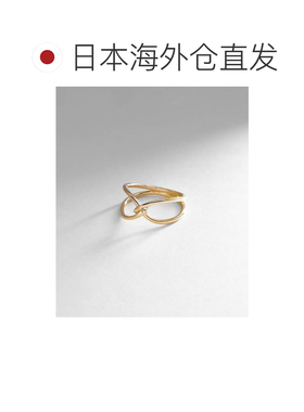 日潮跑腿COCOSHNIK 曲线交织扭结戒指  14