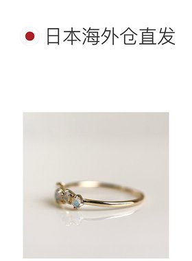 1h可退 日本直邮cui-cui 天然欧泊宝石 戒指 K10YG材质 755171