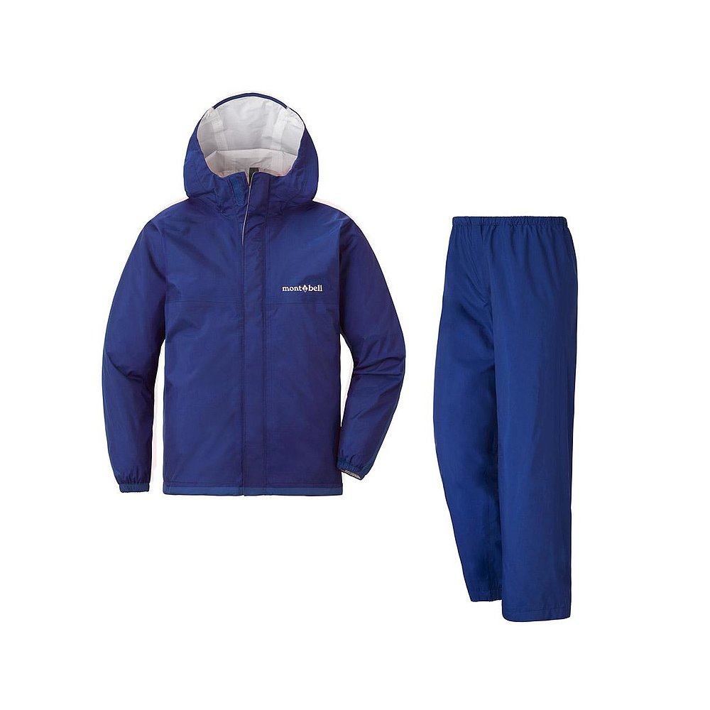 1h可退 日本直邮montbell 户外儿童雨衣套装带反光条防风1128131,淘宝优惠券,粉丝福利购,淘宝优惠卷