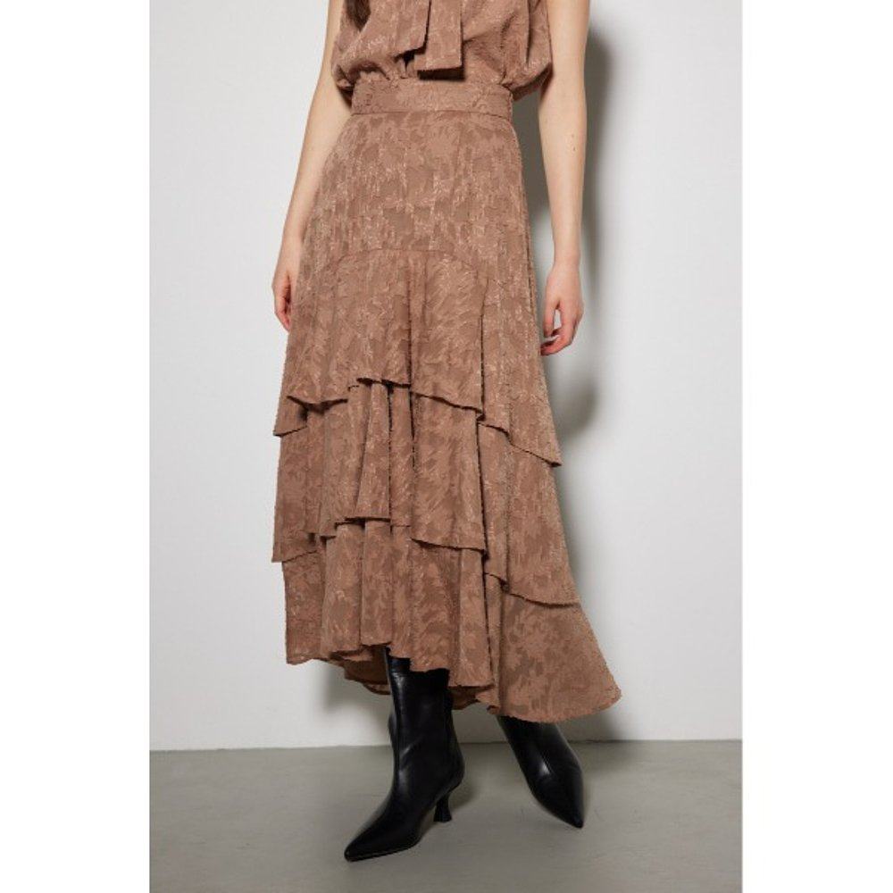 1h可退 日本直邮rienda 女士鱼尾层叠裙 110HA5312101半身裙伞裙,淘宝优惠券,粉丝福利购,淘宝优惠卷