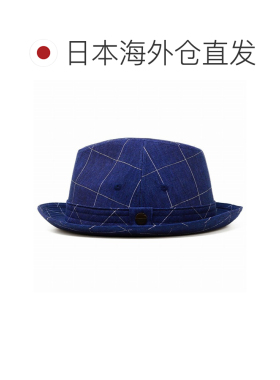 日本直邮STETSON 中折礼帽 Newsboy型 麻 格伦格纹 千鸟格 春夏