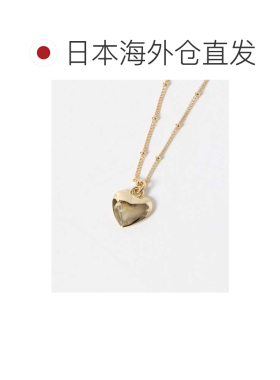 日本直邮URBAN RESEARCH ROSSO 女士 心形吊坠项链 立体小巧锁骨