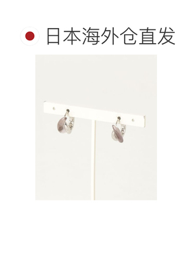 日本直邮fredy emue 女士 透明彩色环形耳环 6053【付后1h可退】