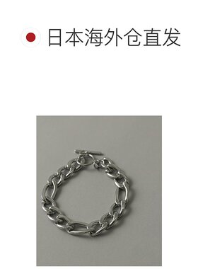 1h可退 日本直邮SMELLY 男士 不锈钢 太链 设计感手链 SMA41NF009