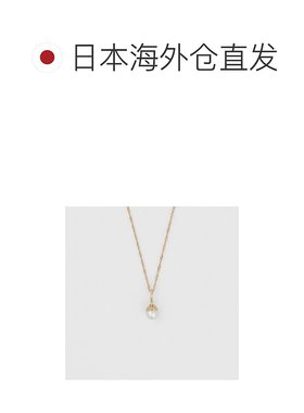 日本直邮日潮 agete 阿卡朵K10银吊坠套链项链混合色 均码珍珠