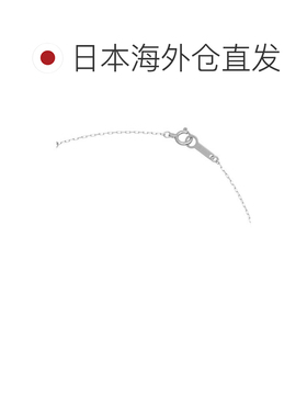 日本直邮4℃ K10白金项链 白色