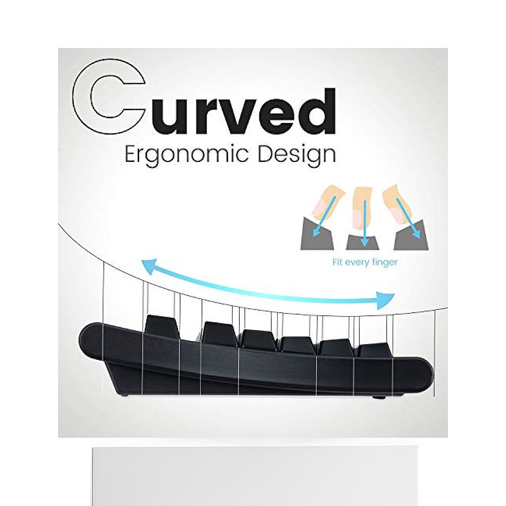 【日本直邮】佩锐Perixx有线机械全键盘USB/US配列 黑色PERIBOARD - 图3