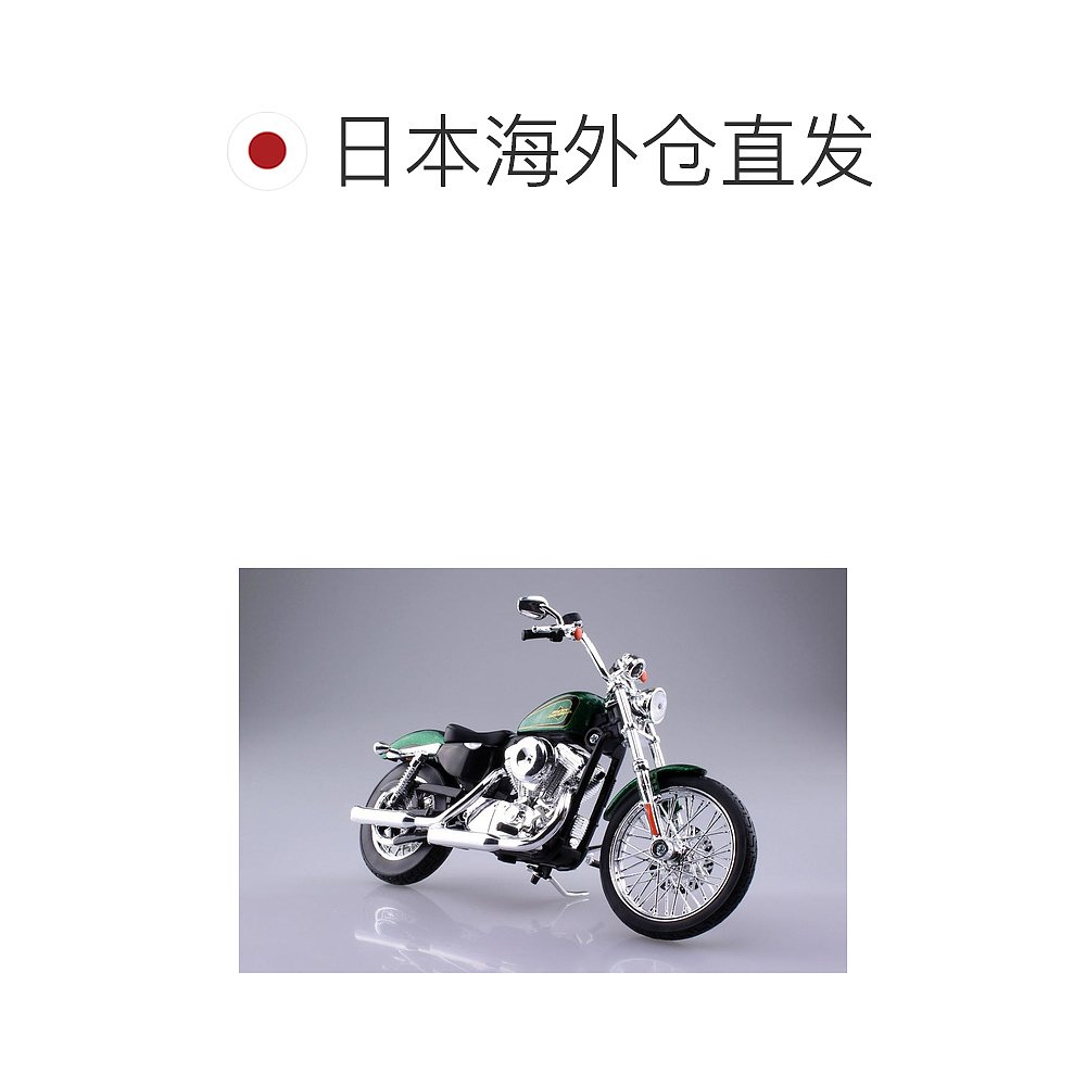 自营｜Maisuto 1/12成品摩托车哈雷戴维森2012 XL 1200V青岛社 - 图1