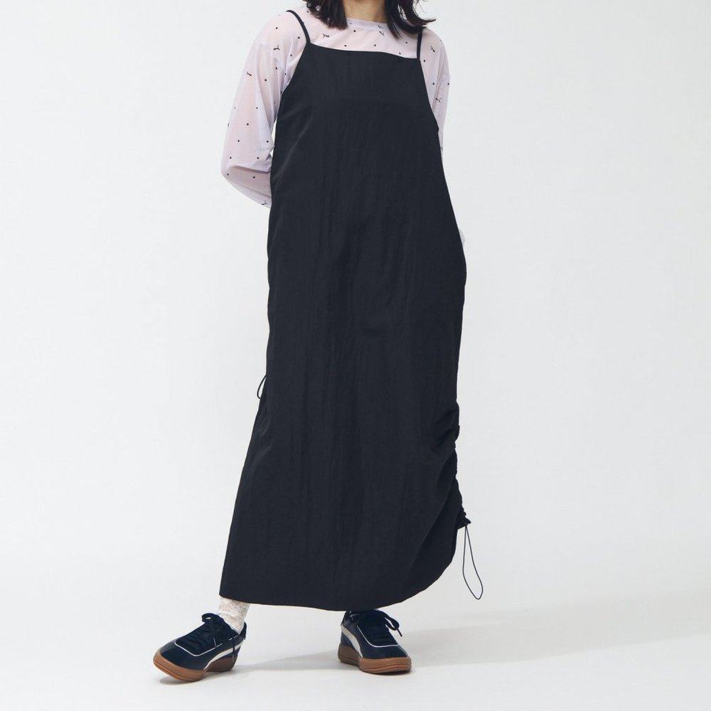 日本直邮PUMA 女士秋季网眼线条针织吊带连衣裙 690179 运动服装,淘宝优惠券,粉丝福利购,淘宝优惠卷