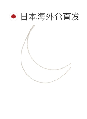 GLOBAL WORK 女士 不锈钢双链磁吸短项链 1080888 【付后1h可退】