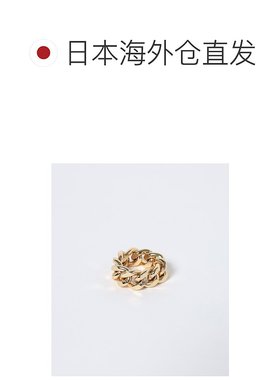 1h可退 日本直邮JEANASIS 女士 真银镀层 链条设计 戒指 632537