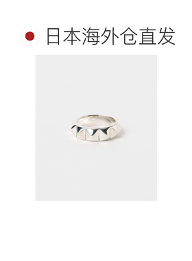 1h可退 日本直邮Bill Wall Leather 男女同款 银925 几何金字塔铆