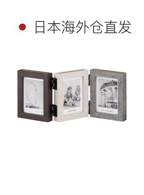 日本直邮LADONNA 相框 双面展示架 Instax 半大尺寸 三面板展示架