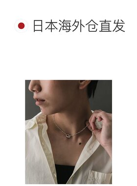 1h可退 日本直邮SMELLY so' 女士银饰流苏锁骨链 2WAY可翻转设计