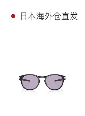 日本直邮OAKLEY LATCH 男士和女士太阳镜哑光黑色/Prizm 灰色 (OO