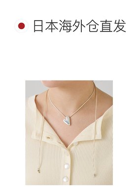 1h可退 日本直邮PAPILLONNER 女士 简约链条设计 可滑动球扣项链