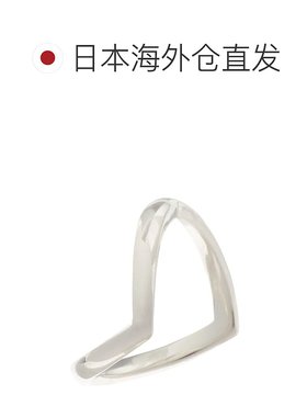 日潮跑腿Cocoshnik四面V字戒指恒久银色造型独特设计感极强指环