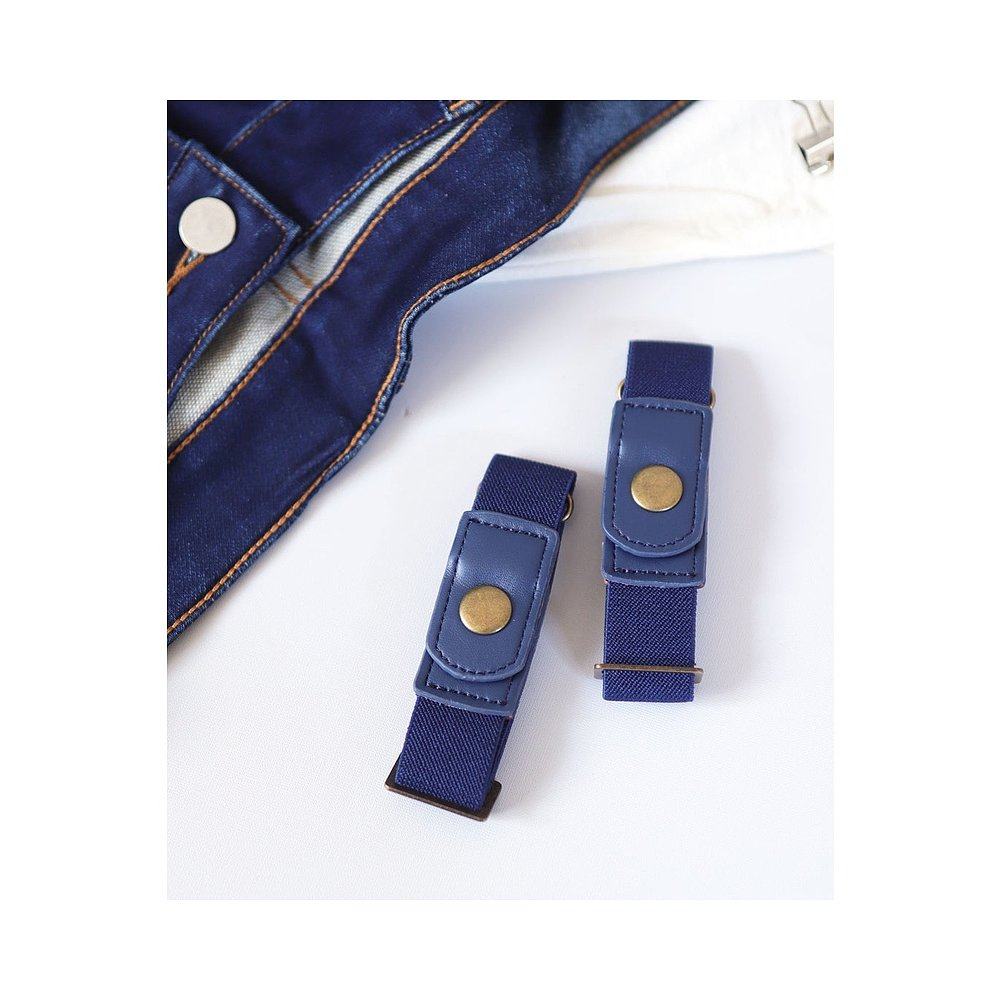 日本直邮florge 可调节腰围弹力短裤橡胶腰带2件套装 [FL8218EW07,淘宝优惠券,粉丝福利购,淘宝优惠卷