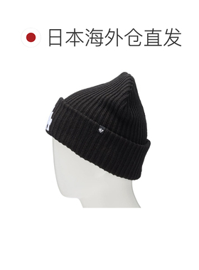 日本直邮47brand 洛杉矶道奇队 Harbor LA 罗纹编织翻边针织帽 黑