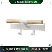 (Japan Direct Mail) Amazaki Industrial School Bag and Backpack Hanger Double Hook Natural Wood Color W26XD6 5XH