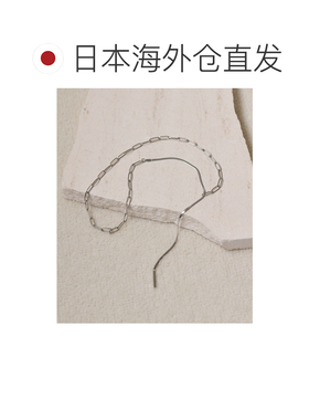 日本直邮ear PAPILLONNER 女士 Y字设计项链 不锈钢防过敏 EAZ106