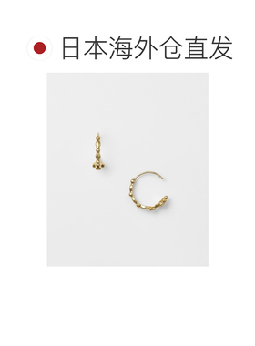 日本直邮agete 阿卡朵 女士 橄榄叶立体设计细圈【付后1h可退】