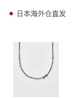 1h可退 日本直邮agete 阿卡朵 女士 多宝石银项链 设计感拉布拉多