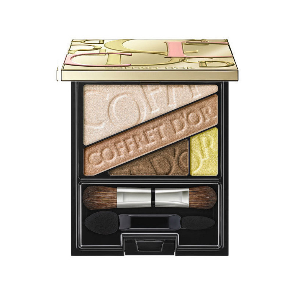 天猫国际日本直购日本直邮KANEBO嘉娜宝 COFFRETDOR咖啡豆 金炫光灿眼影3.5g2