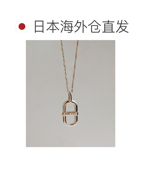 日本直邮cui-cui 男女同款 K10黄金钻石项链 Mira系列 783800149