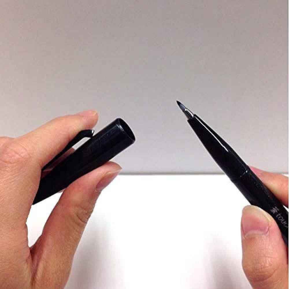 【日本直邮】Pentel派通 彩色签名笔10支 touch 黑色 SES15C-A - 图2