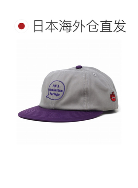 日本直邮Manhattan Portage 平顶帽 复古 Big Apple 10代 20代 30