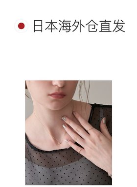 1h可退 日本直邮NOJESS 女士 K10星月 charm吊坠项链 圣诞限定款