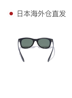 日本直邮New Era Wellington 太阳镜方形镜片亮黑色镜框灰色偏光1