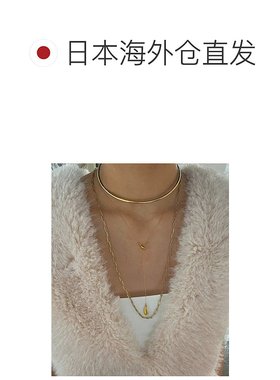 1h可退 日本直邮DOUDOU 女士 过敏友好 Y字滑动项链 可调节长度 D