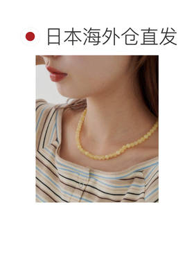 日本直邮Kastane 女士 乳白色滴坠项链 KAZ1061611A0001