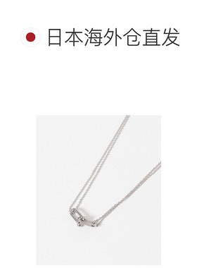 1h可退 日本直邮Sonny Label 女士 不对称双链不锈钢镀K18项链 LA