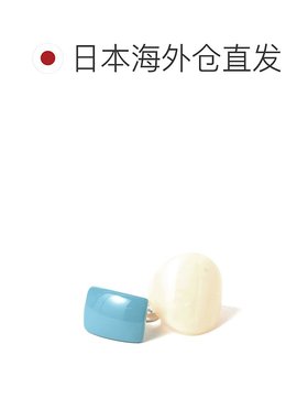 1h可退 日本直邮BEAMS BOY 女士 树脂 复古双环戒指 13421503960