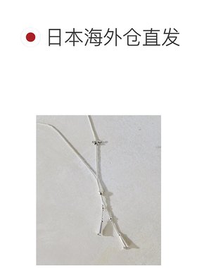 1h可退 日本直邮ear PAPILLONNER 女士 Y字项链 立体星星设计 银9