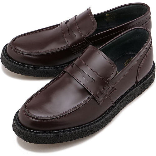 日本直邮Fred Perry 和 George Cox 联名款皮革便士乐福鞋 [SB134 - 图3