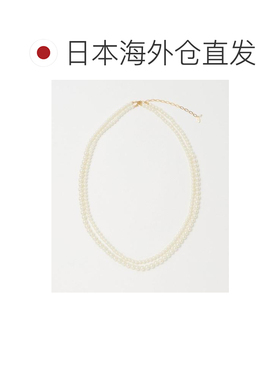 1h可退 日本直邮green label relaxing 附胸花5用项链珍珠