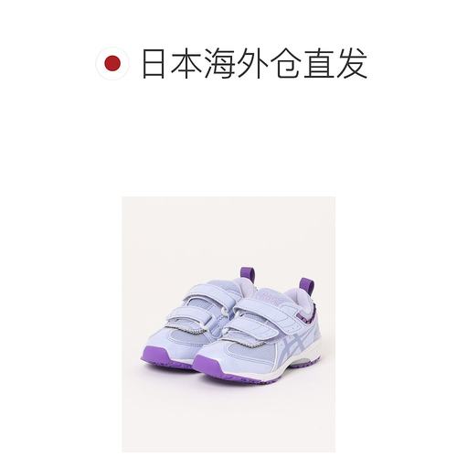 1h可退 日本直邮asics 儿童 轻量女童运动鞋 2条魔术贴设计 53028 - 图1