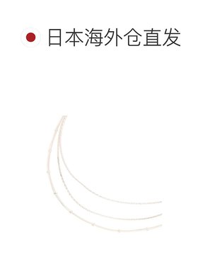 1h可退 日本直邮GLOBAL WORK 女士 不锈钢三连项链 572438