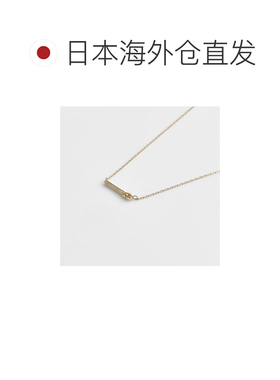 日本直邮日潮 agete 阿卡朵K10 钻石项链（0.01克拉）吊坠链子