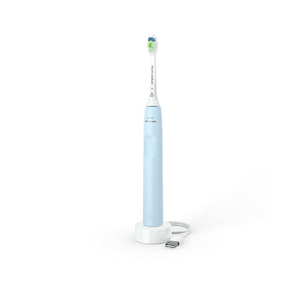 【日本直邮】飞利浦 电动牙刷 sonicare 2100系列 亮蓝 HX3651/32 - 图0