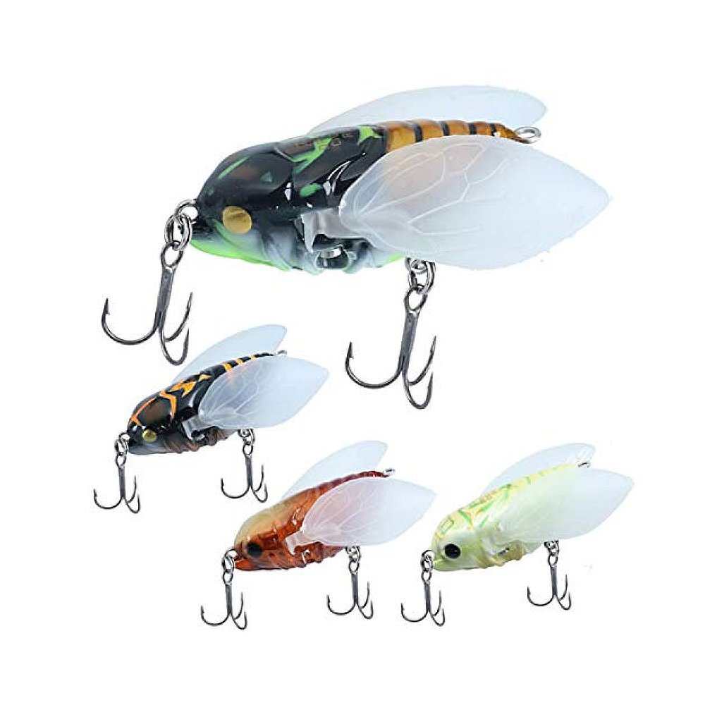 【日本直邮】达亿瓦Daiwa DROWN CICADA REV系列水面蝉路亚饵绿-图0