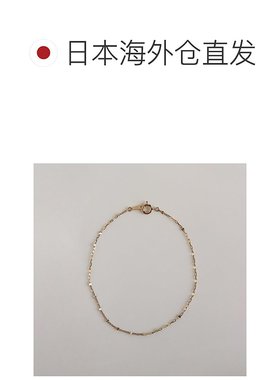 1h可退 日本直邮cui-cui 女装 K10YG黄金 细闪链条 手链 756682