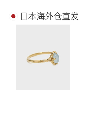 日本直邮NOJESS 女士 海蓝宝石小拇指戒指 30244123068