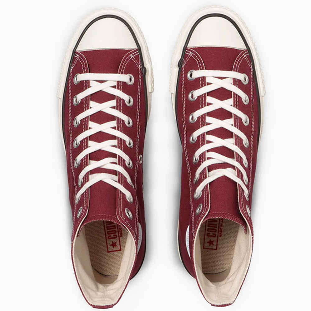 日本直邮匡威 CANVAS ALL STAR J HI 男女帆布鞋日本制造这款酒红,淘宝优惠券,粉丝福利购,淘宝优惠卷