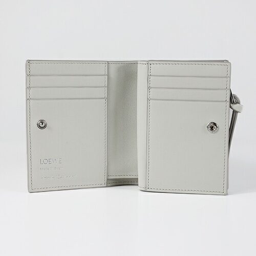 日本直邮LOEWE x Albers Compact Wallet C643NCWX10一款女士皮革 - 图2